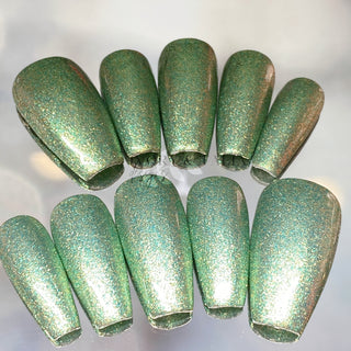 One Color & One Art Press On Nail Design